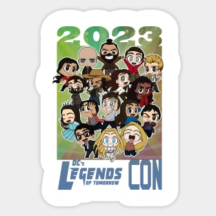 Legends of Tomorrow con 2023 - v3 Sticker